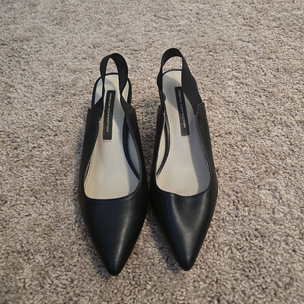 French Connection Slingback Heels Size 6